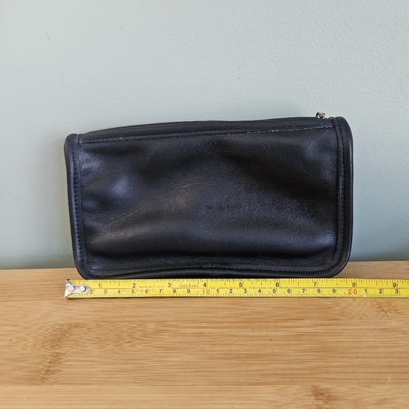 Coach Black Leather Vintage Bag, Small - Picture 6 of 12